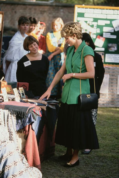 The Many Handbags Princess Diana Made Famous .